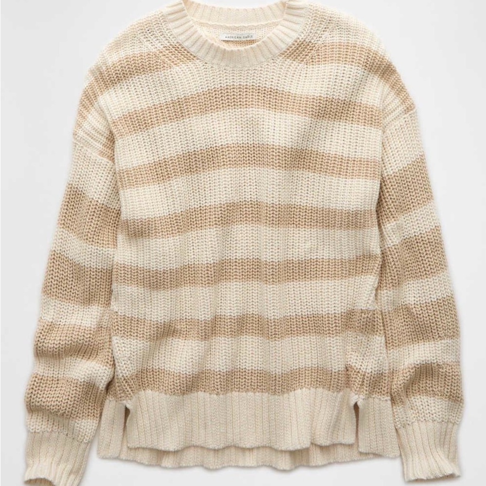American Eagle Outfitters | Stripped Cream and Tan - Picture 2 of 10